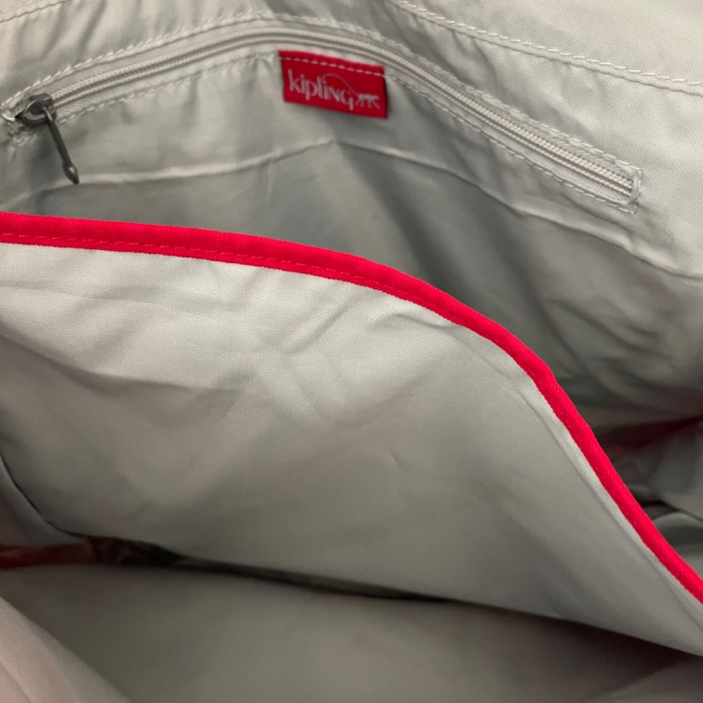 Kipling Messenger Red Bag - Picture 4 of 7